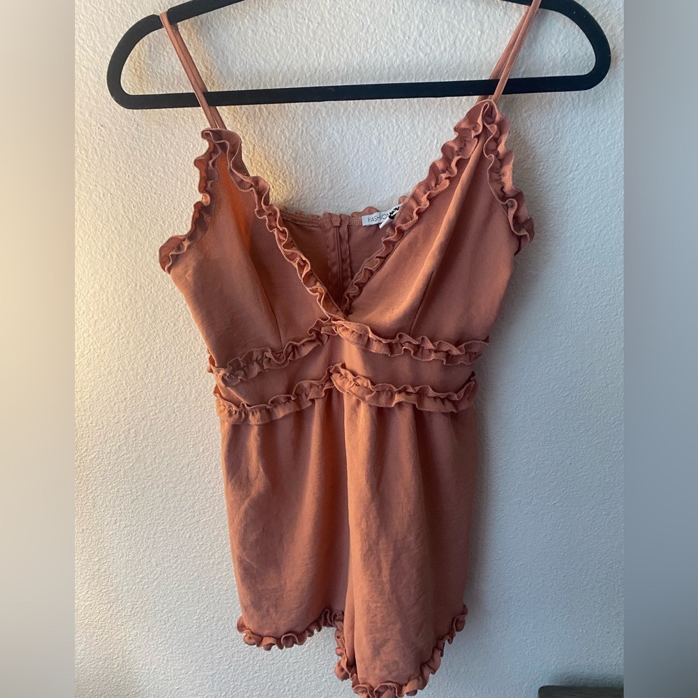 Ruffle romper